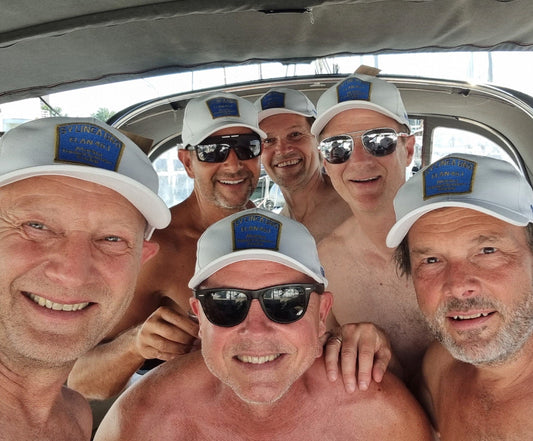 Baseballkappen für Segelmannschaft