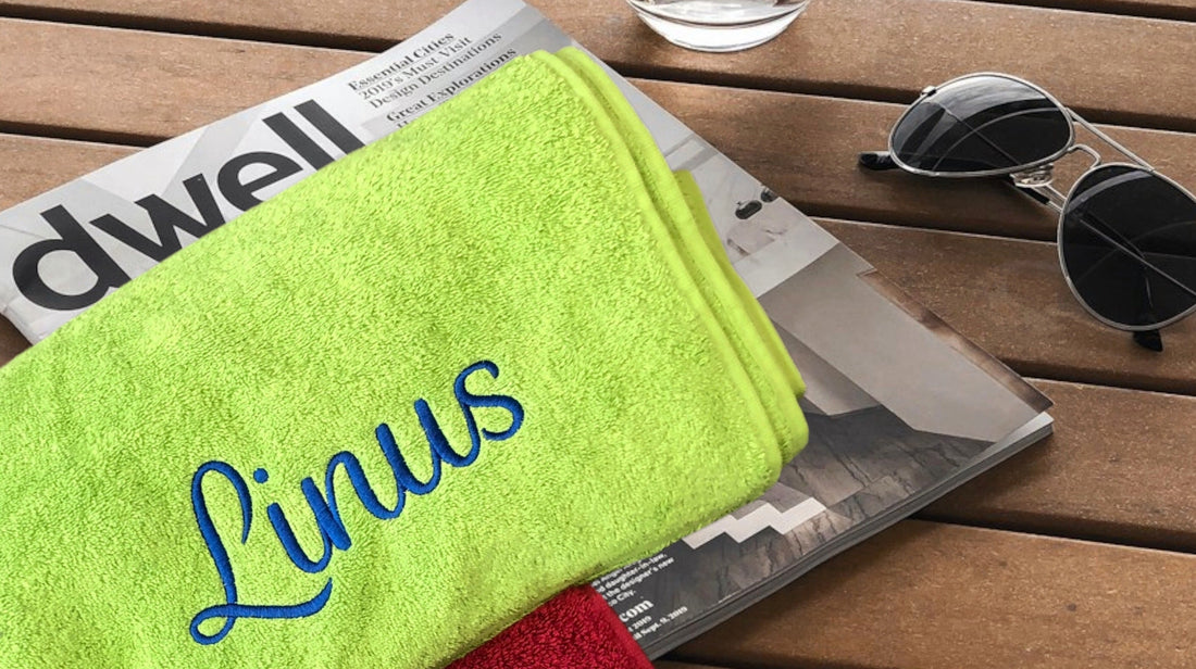 Besticktes Handtuch - ein Evergreen!