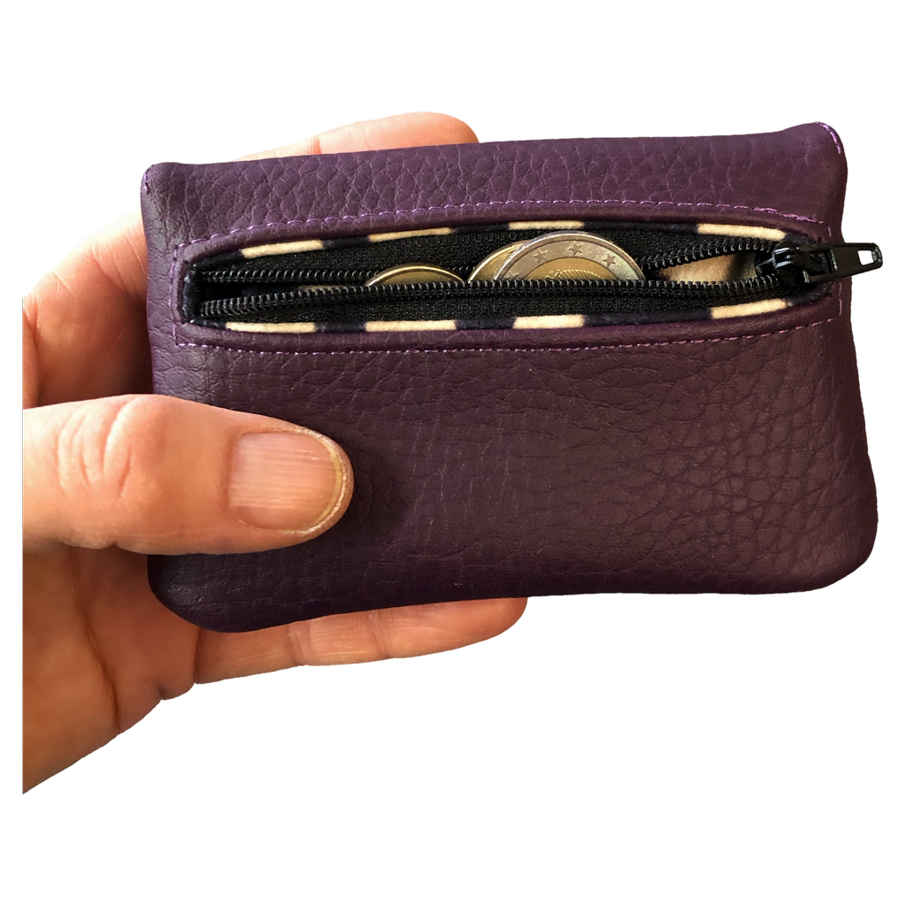 Kleines Portemonnaie mit Steckfächern und LoxxVerschluß