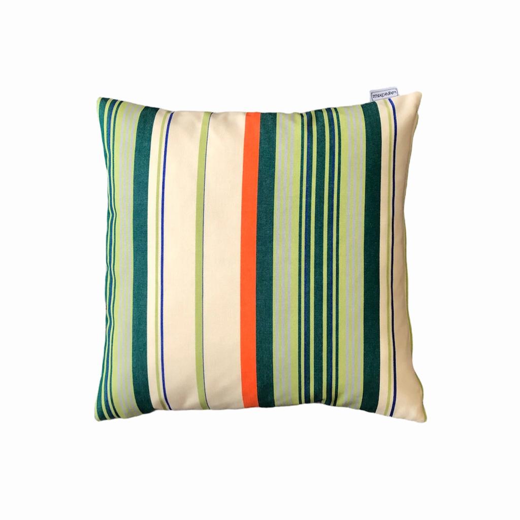 Outdoor Kissen Retro Streifen