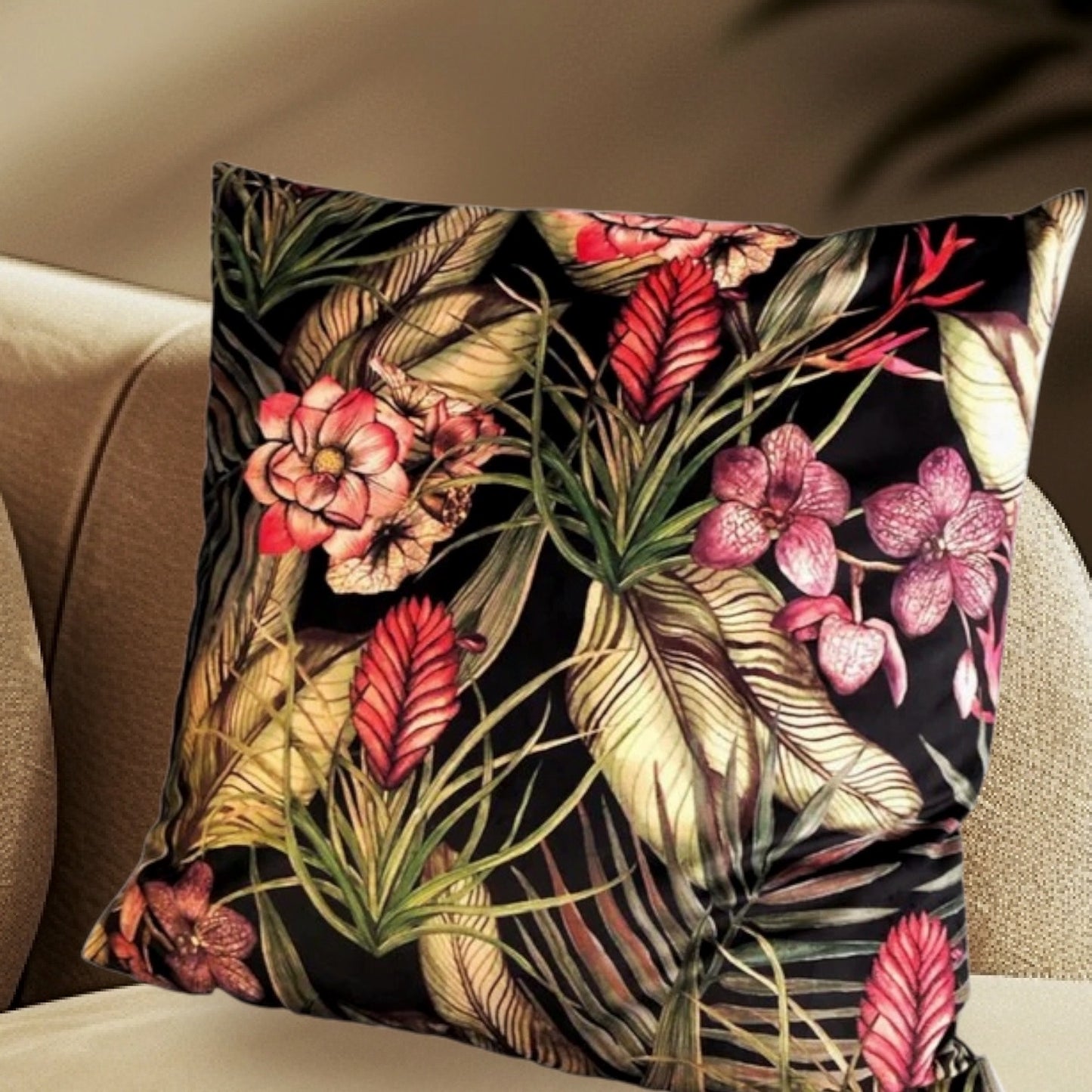 Samt Kissen Jungle