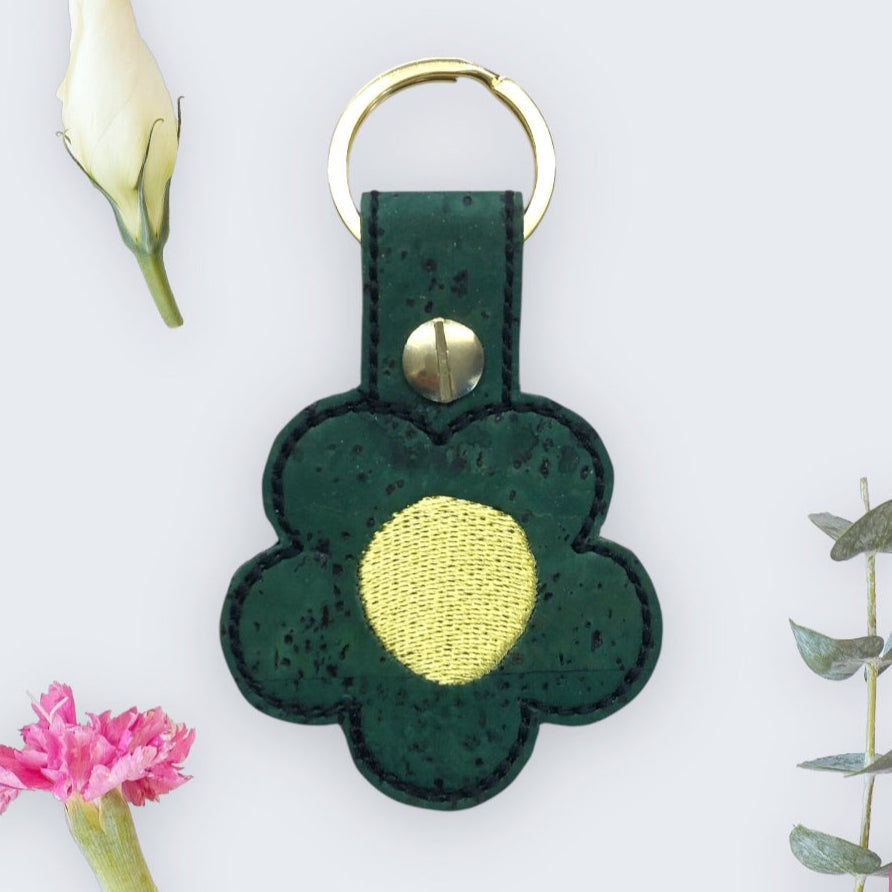 Stickdatei ith Blume Anhänger