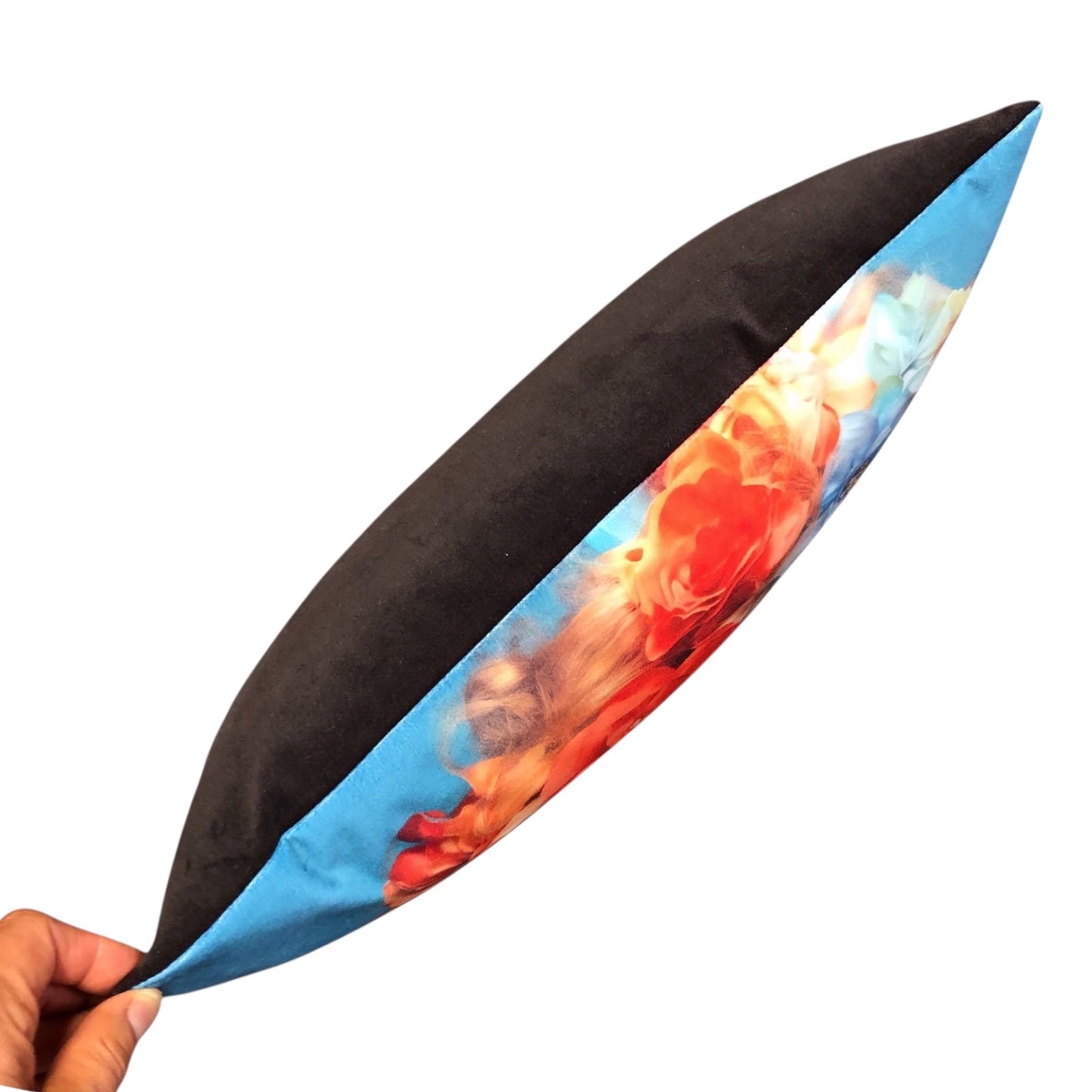 Cooles samtweiches Kissen im Retro Style