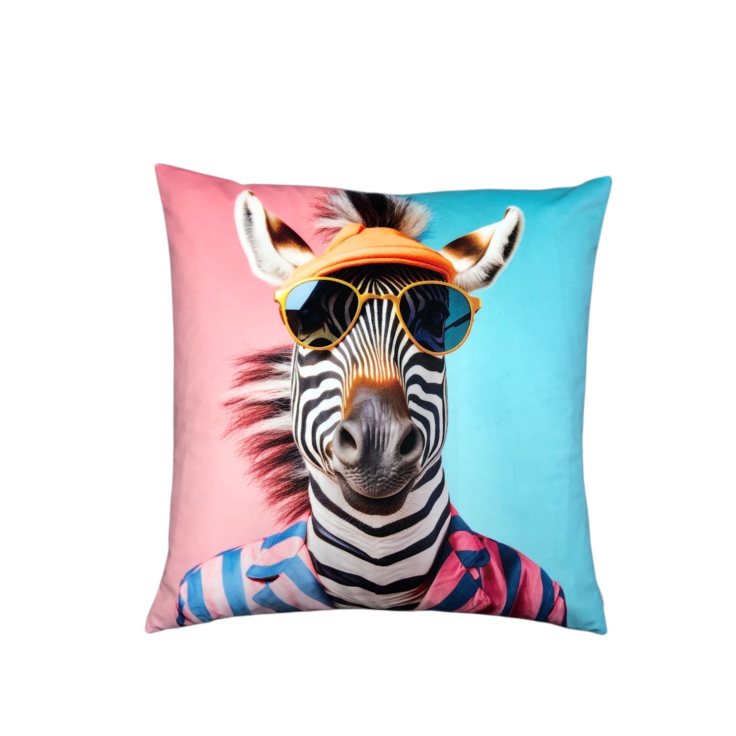 Cooles samtweiches Kissen Zebra