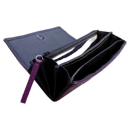 Grosses Portemonnaie mit Fächertaschen und Loxx Verschluß