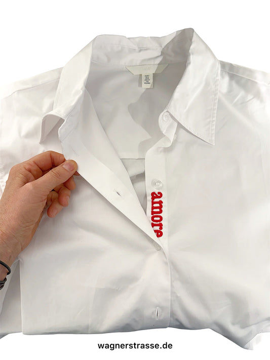 Bestickung Hochzeits Geschenk Bluse