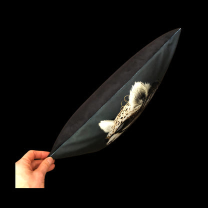 Cooles samtweiches Kissen Gepard mit Leo und Sturmbrille