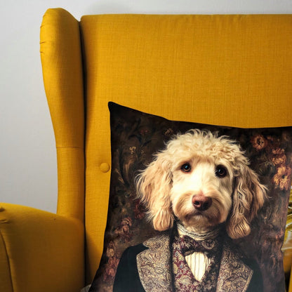 Cooles samtweiches Kissen Pudel