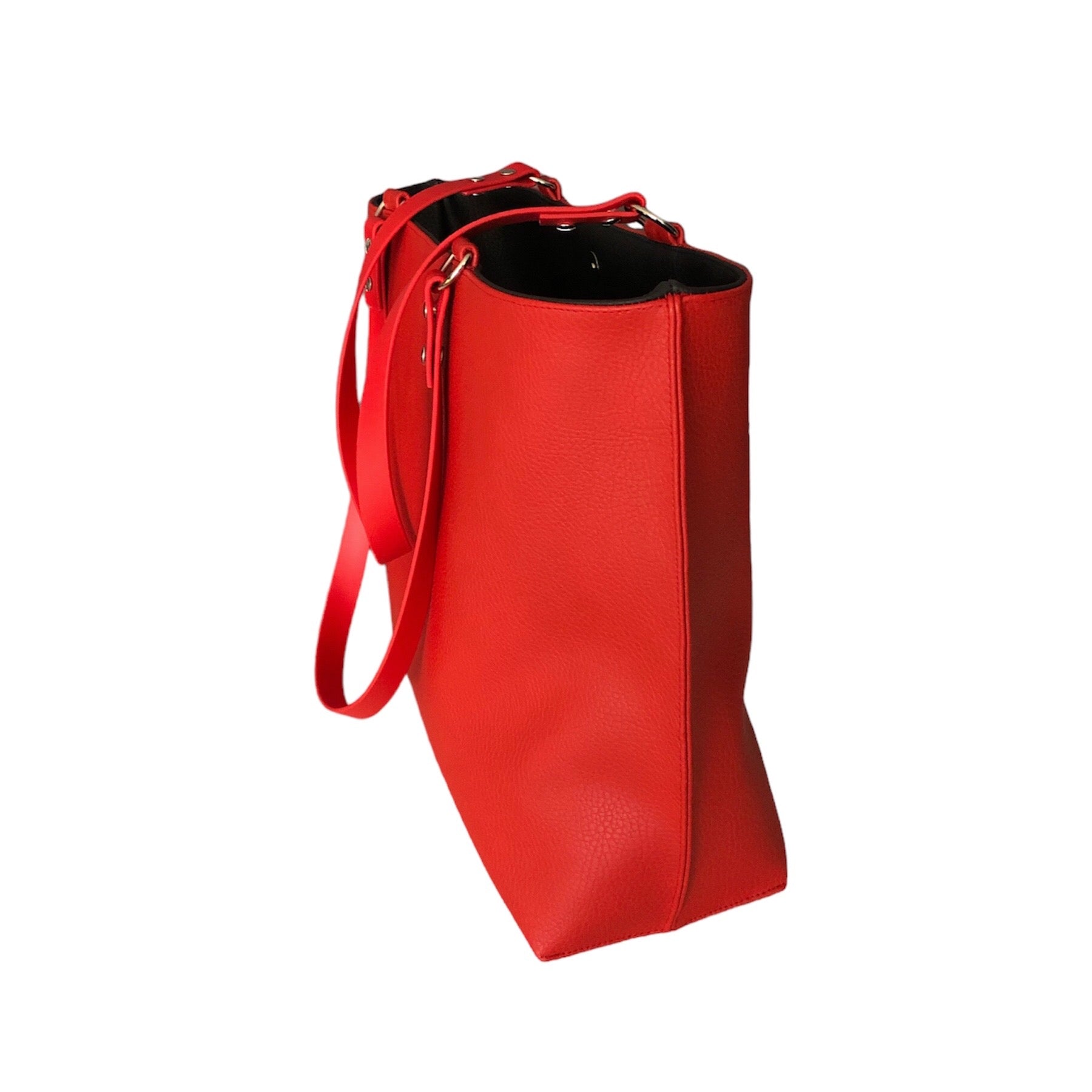 Shoppertasche Flame Rot handgefertigt von wagnerstrasse.de