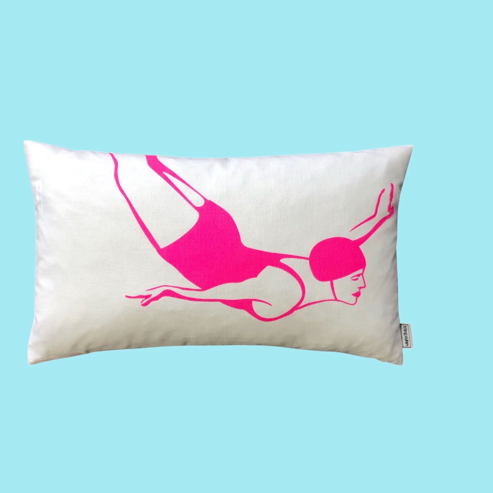 Kissen Jump Neon Pink Badenixe