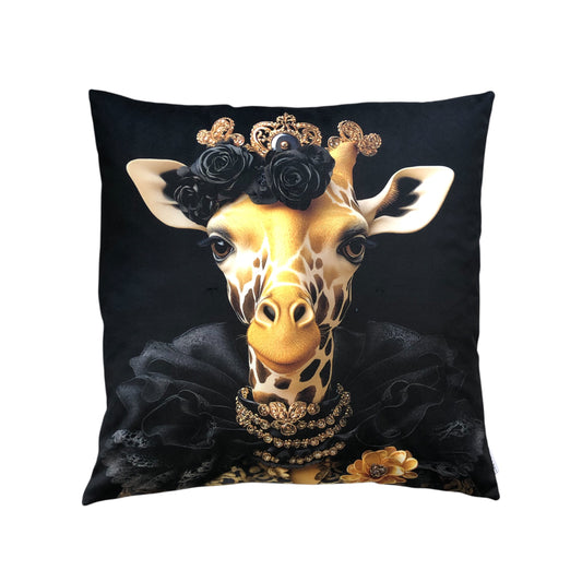 Cooles samtweiches Kissen Giraffe