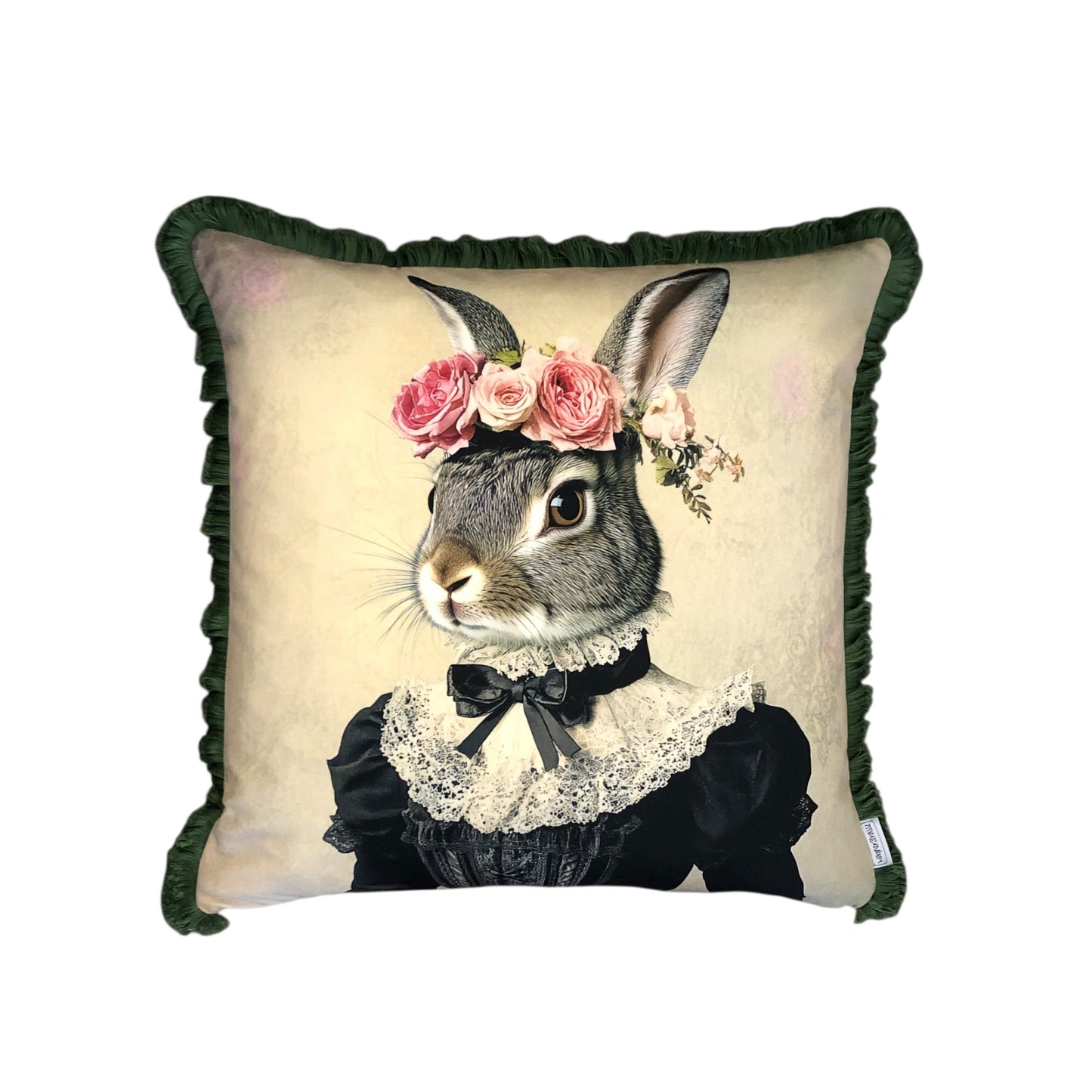 Cooles samtweiches Kissen süsser Hase